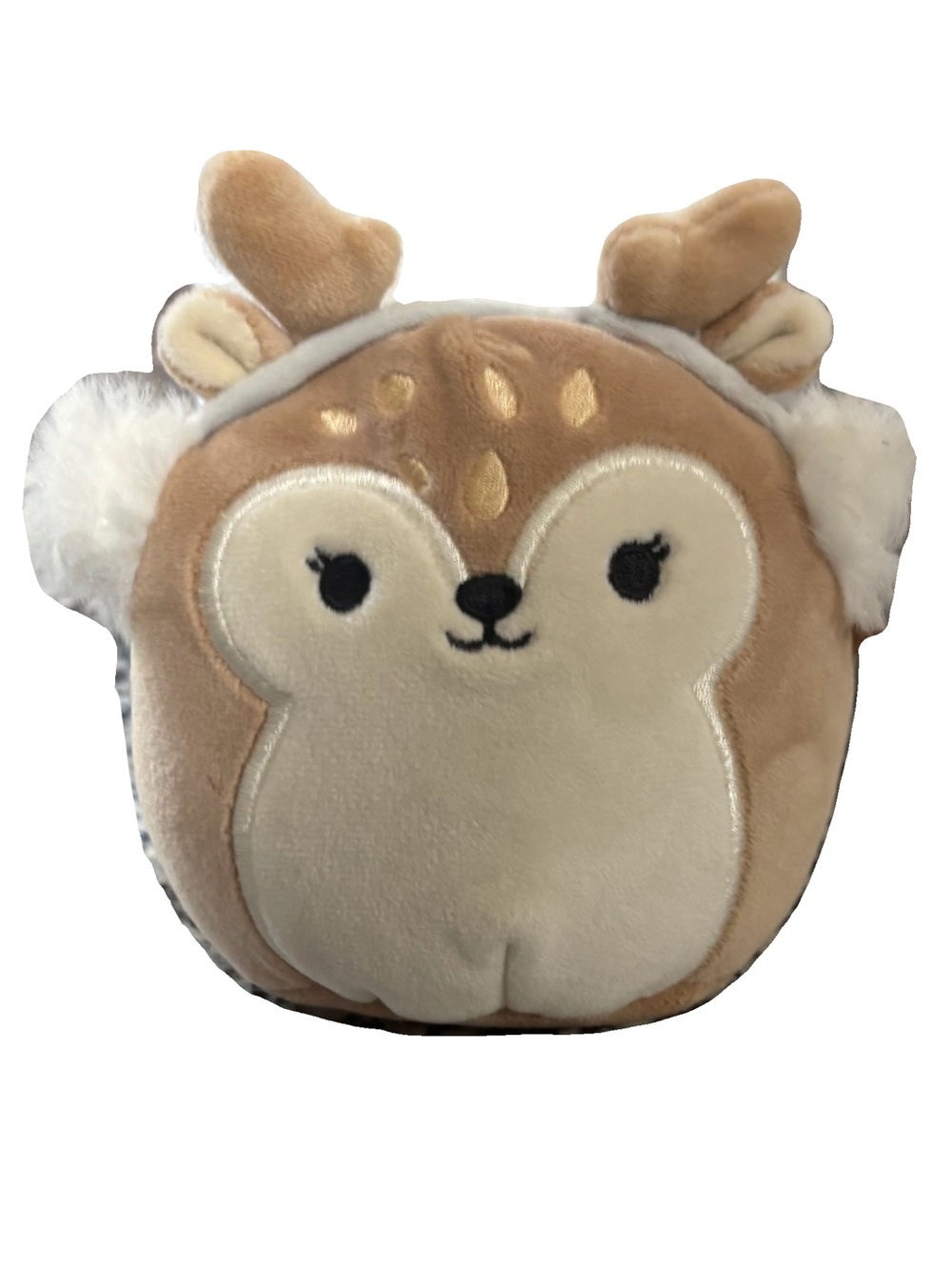 Dawn the Fawn Squishmallows 5” plush Christmas edition.